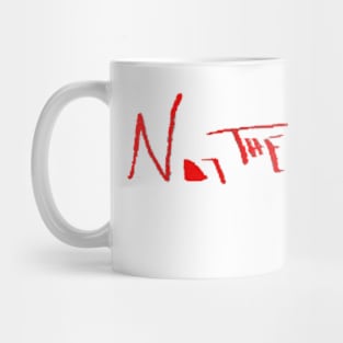 N01TheGhost (MK1) logo - red Mug